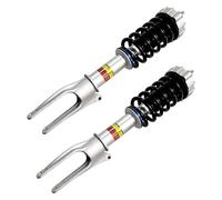 Amortisseurs Ressorts de Suspension 1 pièce Ensemble Amortisseur/Ressort Avant avec PASM pour Panamera 970 20102016 97034304505 97034304506 97034304504 (Gris)