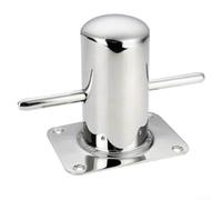 Amortissez en toute sécurité avec cette borne en acier inoxydable au design élégant, compatible avec le poteau For Samson