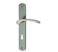 Amos Alpertec-LS laiton inox-alberts bloque-porte pour chambre poignée de porte acier inoxydable, 32740303