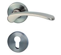 Amos alpertec-r poignée de porte en laiton inox pour poignées de porte pZ wohnungseingangstüren de r la marque haeusler-shop poignée de porte, 32740633
