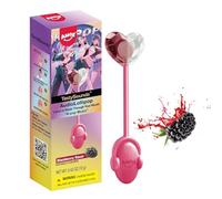 AMOS Musicales Sucette Bonbon Lollipop, Blackberry Mûre Pastèque | Audio Sucettes, Saint Valentin Fête Sucettes Gift, Individuel Emballés Bonbon Sans Sucre Candy Parfait Pour Fête