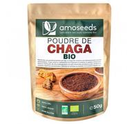 Amoseeds Chaga en poudre bio 50g