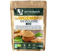 Amoseeds Gingembre en Poudre Bio 200 g