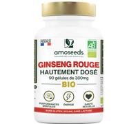 amoseeds GINSENG ROUGE BIO, HAUTEMENT DOSÉ Capsule(S) 90 pc(s)