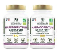 amoseeds HARPAGOPHYTUM BIO, EXTRA FORT, 2,7% HARPAGOSIDES Capsule(S) 2x60 pc(s)