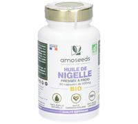 Amoseeds Huile de Nigelle Bio Capsule(S) 90 pc(s)