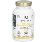 Amoseeds Huile de Pépins Courge Bio Capsule(S) 180 pc(s)