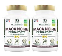 amoseeds MACA NOIRE BIO, EXTRA FORTE Comprimé(S) 2x120 pc(s)