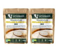 amoseeds PSYLLIUM BLOND BIO (TÉGUMENTS) Set(S) 2x200 g