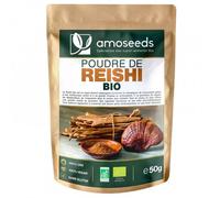 Amoseeds Reishi bio en poudre 50g