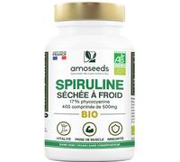 amoseeds SPIRULINE BIO, 17% PHYCOCYANINE Comprimé(S) 400 pc(s)