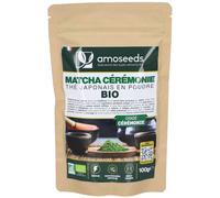 AMOSEEDS Thé Matcha Cérémonie Poudre 100 g