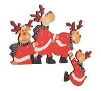 Amosfun 1 Pc Cadre De Porte De Noël Amovible Décorations D'intérieur De Noël Cuisine Suspendue Au Mur Décoratif Est Venu Décor De Cadre De Porte Déco Murale Buanderie Lumières Tapis Bois