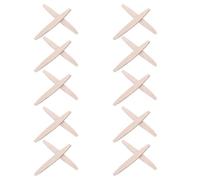 Amosfun 10 Paires Coussinets Adhésifs Beiges pour Talons Hauts, Mousse à Mémoire de Forme et Polaire, Maintien Sécurisé du Talon pour Chaussures Lâches et Sandales, pour Mariages et