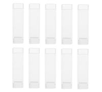 Amosfun 10 Pièces Cuvettes Verre pour Spectrophotomètre Verrerie de Laboratoire pour Analyses Quantitatives Précises et Recherche Scientifique