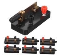 Amosfun 10 Pièces Interrupteurs Unipolaires pour Composants Électriques pour Expériences Physiques pour Éducation et Projets DIY