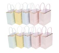 Amosfun 10 Pièces Petits Papier Colorés pour Anniversaire Bonbons Réutilisables pour Célébrations