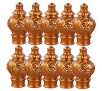 Amosfun 10 Pièces Prise de Tringle à Rideau tringles à Rideaux en Filet Extensibles fenêtre bouda Decoration Interieure décoration intérieure Remplacement des Embouts de Rideaux Plastique