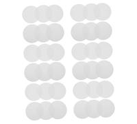 Amosfun 100 Pièces Papier Filtre Quantitatif Rond Filtration Vitesse Moyenne Absorption Rapide pour Laboratoire Expériences Scientifiques et Recherche Industrielle