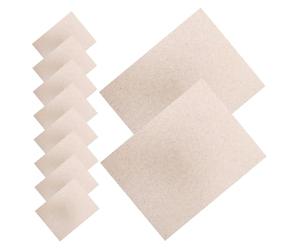Amosfun 10pièces Plaque de Mica pour Micro-ondes Lot Rechange pour Guides Ondes Accessoire de Réparation pour Four à Micro-ondes