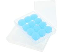 Amosfun 12 Paires Bouchons Oreilles Silicone Réutilisables pour Natation Voyage Concerts Étanches Transparent Du Optimal pour Adultes