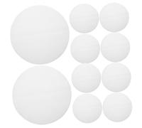 Amosfun 12 Pièces Silicone Steamer Mats Nonstick Round Steamer Liners For Dumplings Buns And Dim Sum Reusable Lightweight Cooking Pads For Kitchen