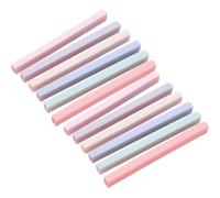 Amosfun 12 Pièces Surligneur Compact en Plastique, Colorés | Prise Confortable, Rangement Compact, Couleurs Vives, Usage Scolaire et Journal Intime, Facile à Couleur Aléatoire