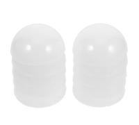 Amosfun 15 Pièces Demi-sphères Abat-jour LED Plastique Couvercles de Remplacement pour Globes de Lumière Diffuseurs pour Miroirs de Maquillage et Lampes de Vanité Protection Anti-humidité