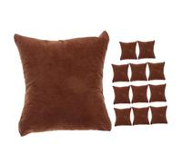 Amosfun 15 Pièces Montre Oreiller Regarder Le Coussin d'affichage Oreiller de Bijoux Oreiller d'affichage en Bracelet Oreiller d'affichage de chaîne Bracelet Oreiller Flanelle Brun