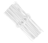 Amosfun 150 Pièces Crochet Suspendre, Fer Blanc, Double Spirale | Cahiers et Calendriers à Reliure Filaire, Panneaux de Cloison, Maison, Finition Fer Élégante