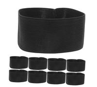 Amosfun 15pièces Brassard De Deuil Noir Élastique Brassards Commémoratifs Ajustables pour Funérailles Et Cérémonies Lot pour Multiples Occasions Spéciales