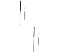 Amosfun 2 Ensembles Set de Tiges Inoculation Acier Inoxydable pour Laboratoire Outils de Recherche Microbiologique avec Anneaux Remplaçables pour Expériences et Échantillons