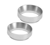 Amosfun 2 Pièces Anneau de Dosage Magnétique Alliage Aluminium pour Porte-filtre Entonnoir Café Espresso Installation Facile et Distribution Précise Café Lot