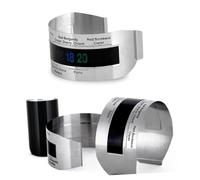 Amosfun 2 Pièces bracelet thermomètre thèmemètre thermomètre domestique thermomètre alimentaire numérique termomètre Thermomètre flexible température du vin thermomètre de bouteille de vin