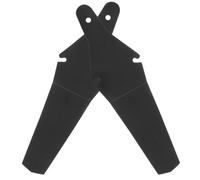Amosfun 2 Pièces Garde Boue Arrière Pliable pour Vélo, Plastique Léger | Bavette Anti Projections, Usage Large pour Route et Vtt, Accessoire Compact, Facile à Transporter