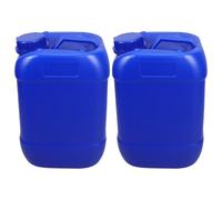 Amosfun 2 Pièces Liquid Jugs Stackable Plastic Containers With Lid And Graduated Scale Leakproof Reusable Storage For Water Chemicals Camping