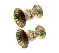 Amosfun 2 Pièces Lot de Pots à Fleurs Rétro Vase Urne Décoratif Polyvalent pour Fleurs Naturelles ou Artificielles Intérieur et Extérieur Centre de Table et Porche