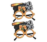 Amosfun 2 Pièces Lunettes pour An Accessoires Élégants pour Célébrations Entre Amis Couple Indispensables pour Ambiance Festive