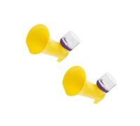 Amosfun 2 Pièces Modèle de Démonstration Éducatif de Vibration Du Tympan Créatif pour Enseignement des Ondes Sonores pour Apprentissage Interactif