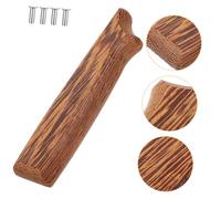 Amosfun 2 Pièces Poignée de Remplacement pour Couteau de Cuisine Massif Antidérapante avec Rivets Grip Stable pour Cutter Professionnel Lot
