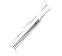 Amosfun 2 Pièces Poubelle ralentie hydraulique Amortisseur de fermeture douce Mécanisme de clôture souple kit de couvercle de poubelle Plastique