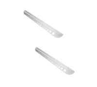 Amosfun 2 Pièces Règle Multifonction Inox avec Rapporteur et Gabarit de Outil de Mesure pour Designers et Étudiants Mode pour Projets de Couture et Dessin
