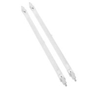 Amosfun 2 Pièces Tube Chauffant en Quartz pour Chauffage Électrique, Élément de Remplacement Sûr et Facile à Installer, Adapté pour Usage Domestique et Bureau
