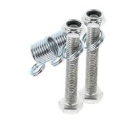 Amosfun 2 Pièces Vis de à Ressort pour Poignée de Chariot Pliable Fixation Robuste pour Transport Industriel et Logistique Installation Rapide et Maniabilité
