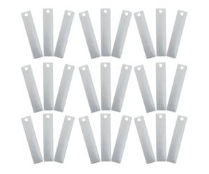 Amosfun 20 Pièces Electrode Strips for Fruit Battery Science Experiments Conductive Sheets for Stem Learning and Electroplating Lab Projects