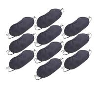 Amosfun 20 Pièces Masques de Sommeil en Polyester Respirant, Masques Occultants, Accessoire de Voyage Pratique pour Adolescents la Maison Déplacement