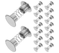 Amosfun 20 Ressorts à Tête Oscillante Base Métal Adhésive Double Face Support à Ressort Rebondissant pour Décoration Tableau de Bord Voiture, Loisirs Créatifs et Artisanat, Kit