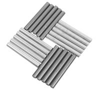 Amosfun 20 Tiges pour Électrolyseur Qualité D'eau, Fer et Aluminium, 10 Barres Fer 10 Barres Aluminium, Compatibles Électrodes Chauffantes, Conductivité Stable pour Usage Industriel