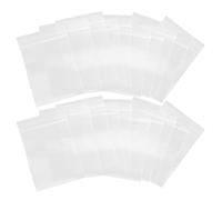 Amosfun 200 Paquet Scellables pour Emballage et Conservation Alimentaire, Auto-Scellants 12 Mil, Transparents, Réutilisables, pour Bijoux et Petites Friandises