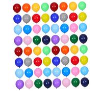Amosfun 200 Pièces Ballons Latex Multicolores Résistants Kit de Décoration pour Anniversaire Mariage Shower Célébrations Festives